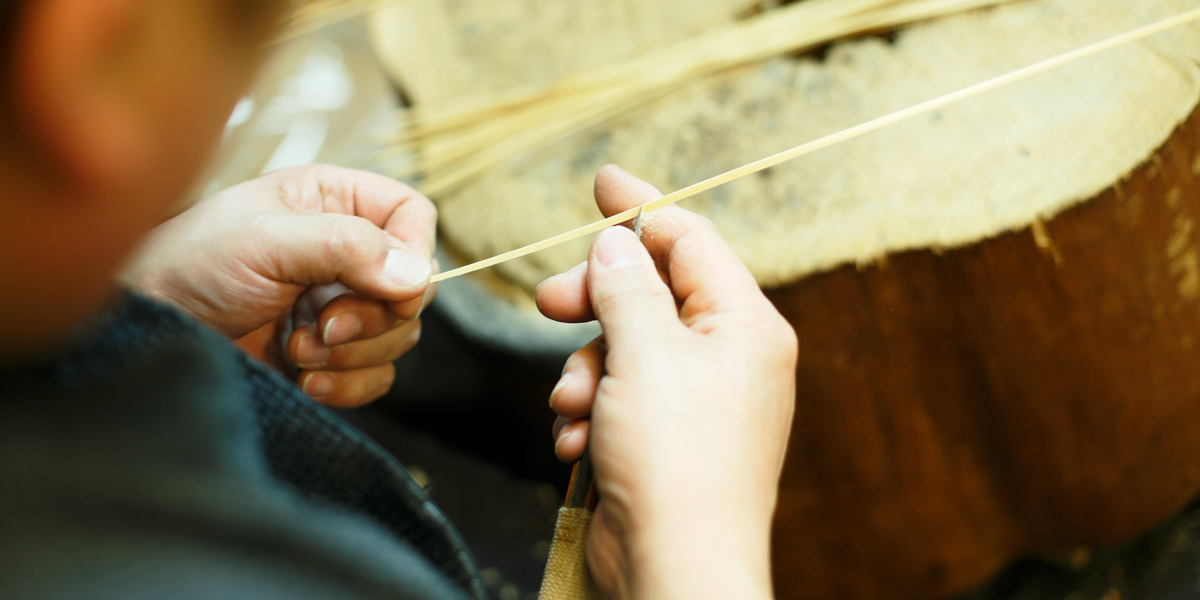 Japanese traditional Bamboo craft